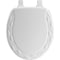 Mayfair Mayfair by Bemis Ivy Round White Enameled Wood Toilet Seat 34EC 000 - alternate 3